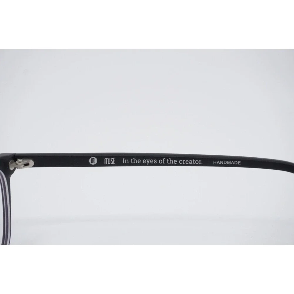 Muse Elle 39-P9488 Eyeglasses Optical Frame Shiny Black 54-17-145